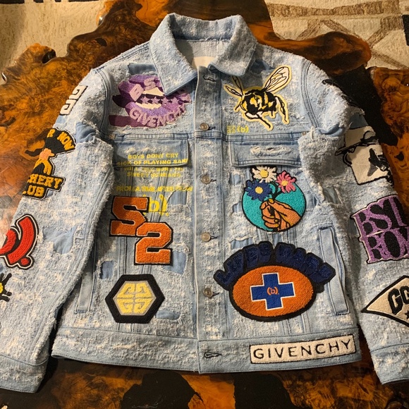 Givenchy x Bstroy Destroyed Denim Jacket - Picture 1 of 2